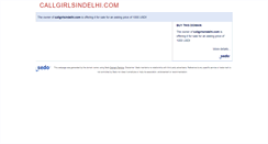 Desktop Screenshot of callgirlsindelhi.com